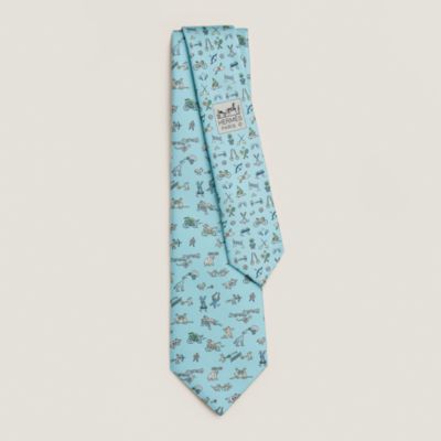 Graine de Champion Twillbi tie - Blue | Hermès Finland
